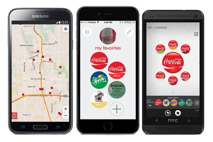 Coca Cola's Freestyle App for iOS & Android