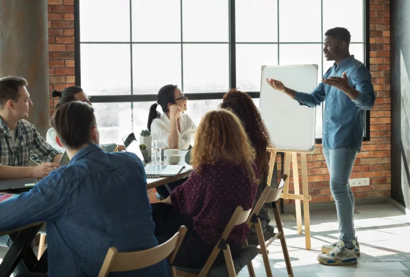 Image of people in a meeting