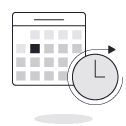 best ai scheduling assistant's calendar with a clock
