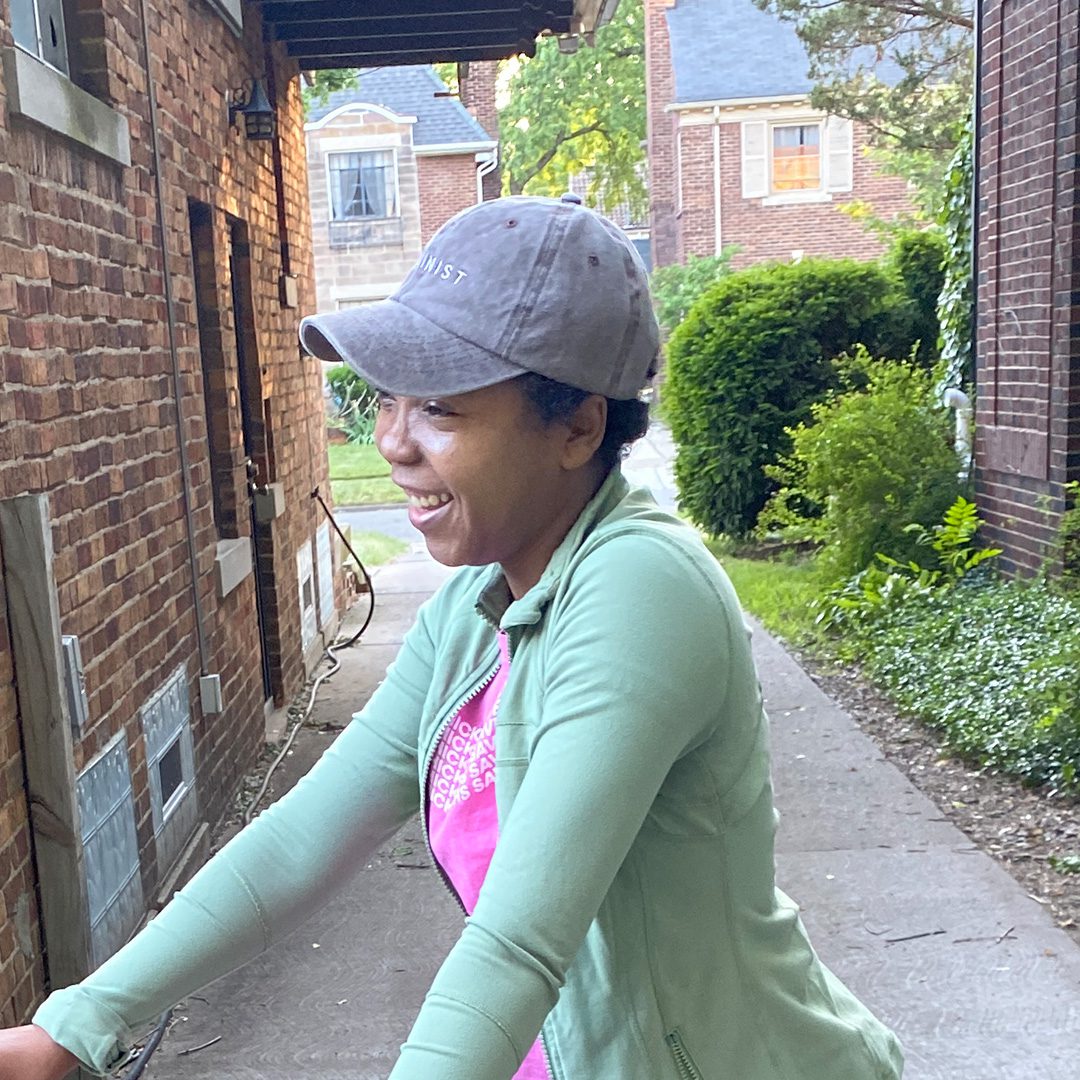 PERQ Implementation Coordinator Enesha Edwards smiling