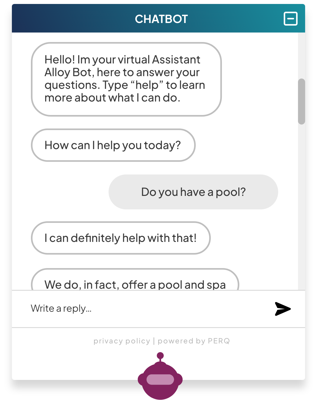PERQ 1 V2 | PERQ AI Leasing Assistant