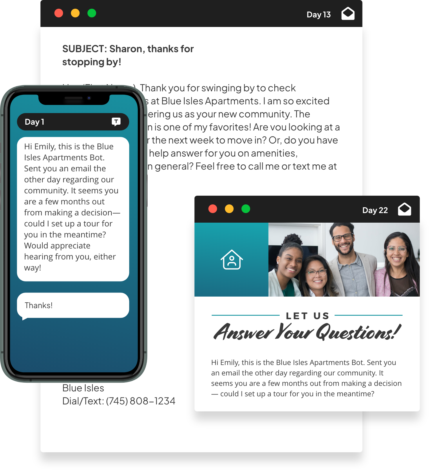 Promotional Image Showcasing FAQ Help Module