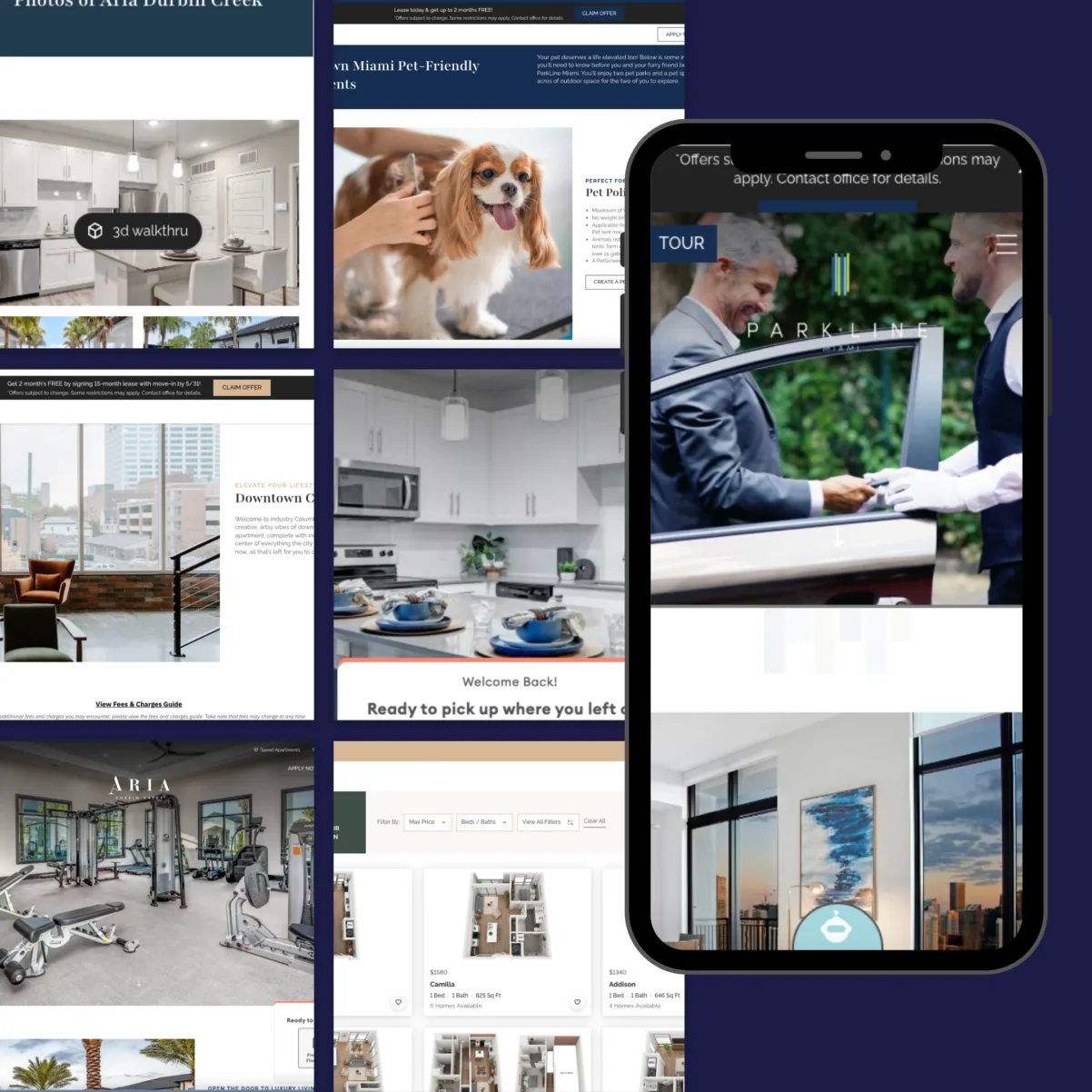 multifamily marketing websites